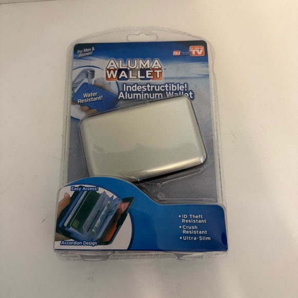 Aluma Wallet - Indestructible Aluminum Wallet - Picture 1 of 2
